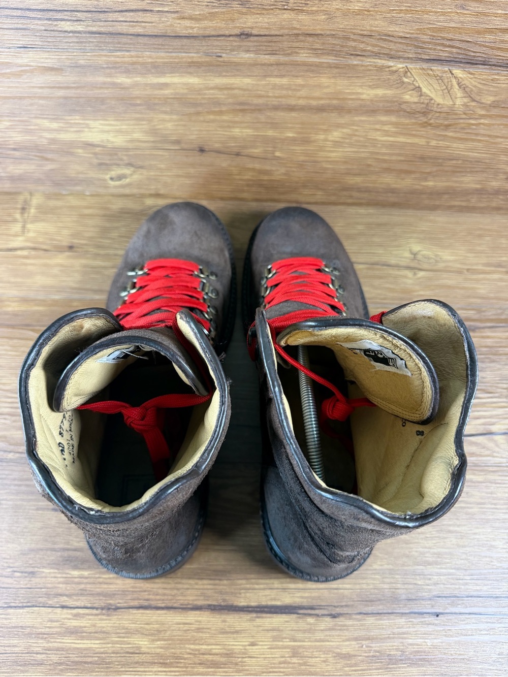 Frye Rogan Alpine Hiker Leather Boots Mens Size 11.5 Lace Up Shoes - Picture 10 of 11